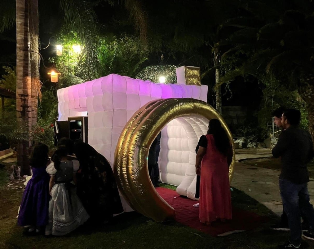 Cabina fotográfica inflable