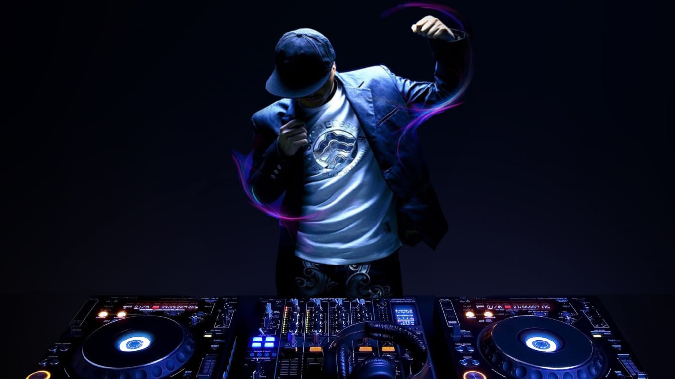 DJ durante una presentación